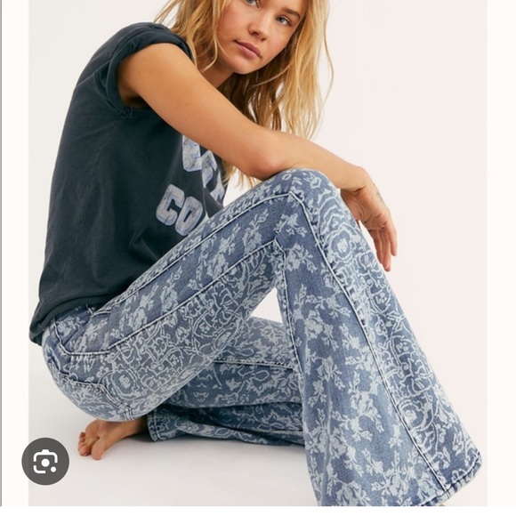 Free People Dream Lover Flared Jeans - Picture 6 of 6